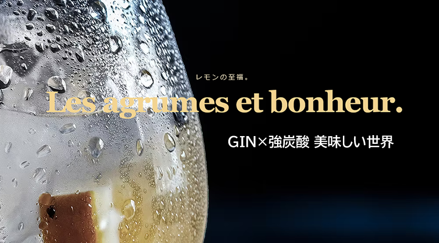  強炭酸 × GIN の魅力を発信する別サイトを設置しました！